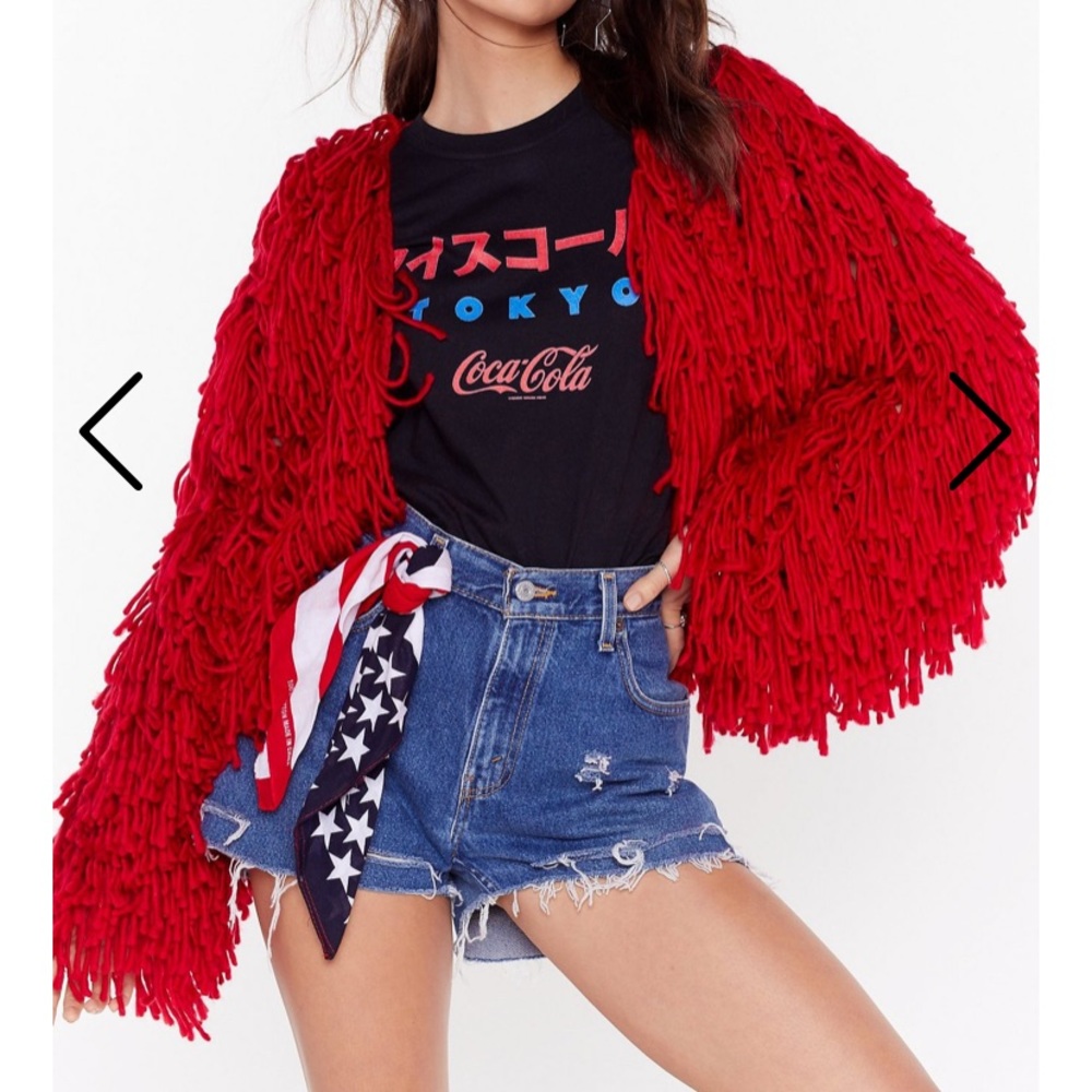 Shaggy Cardigan